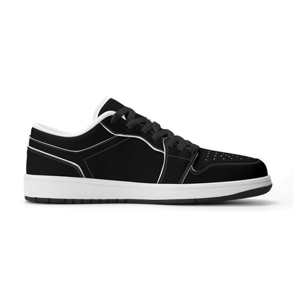 schwarze-low-top-leder-sneaker-fur-herren-sneaker-jlr-design-3 - JLR Design