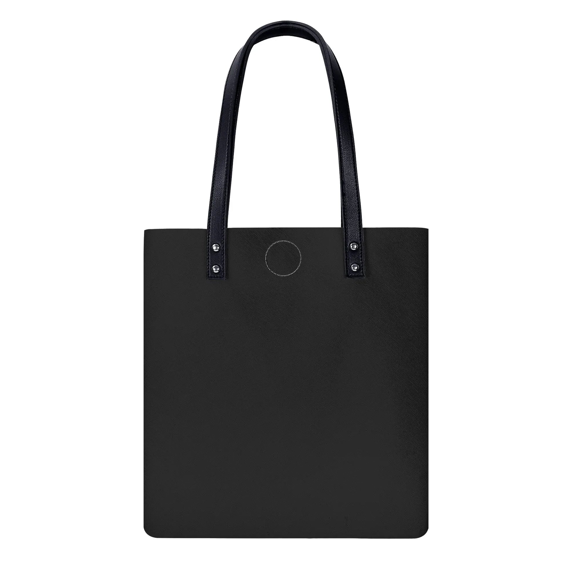 schwarze-pu-leder-handtasche-handtasche-jlr-design-1 - JLR Design