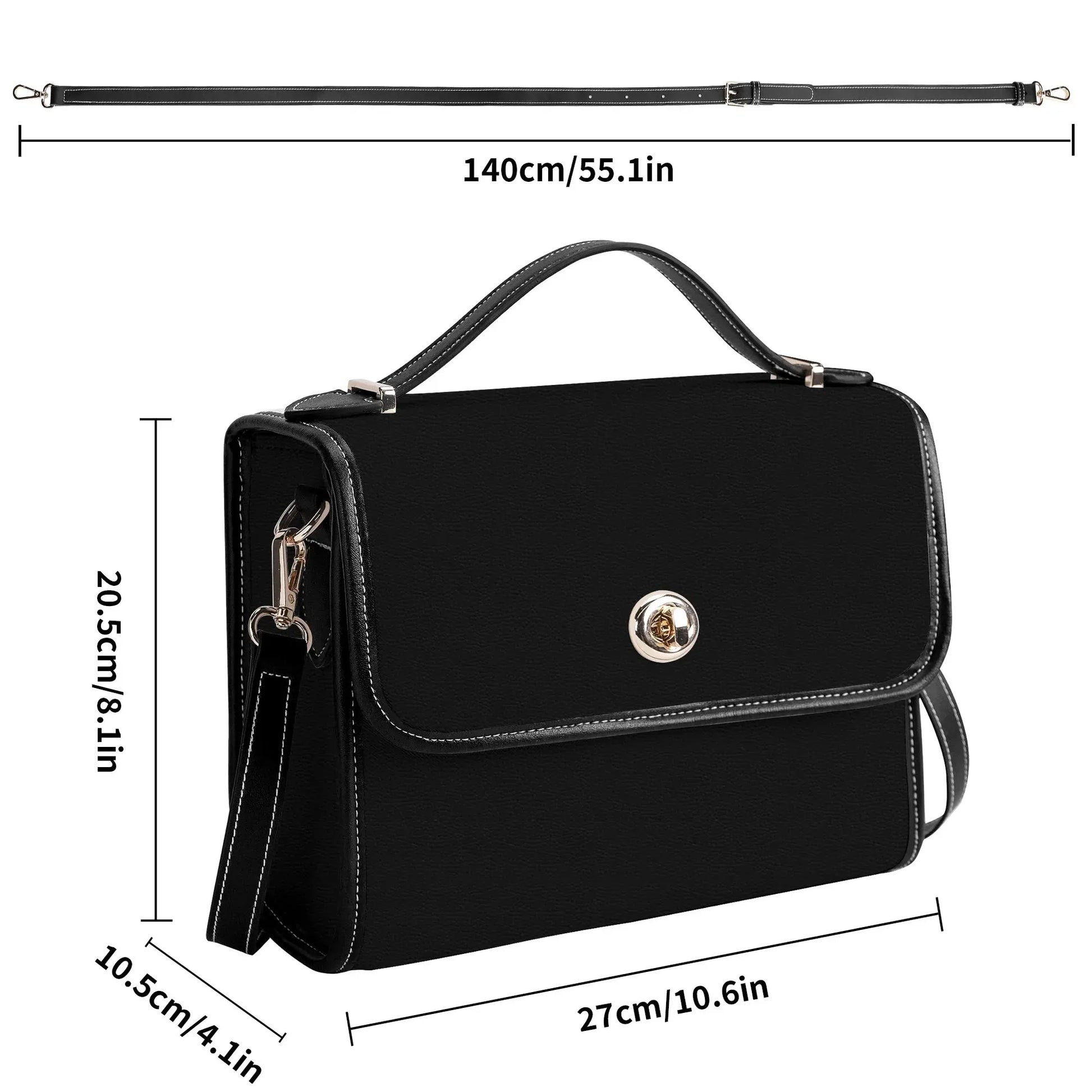 schwarze-satchel-bag-umhangetasche-umhangetasche-jlr-design-8 - JLR Design