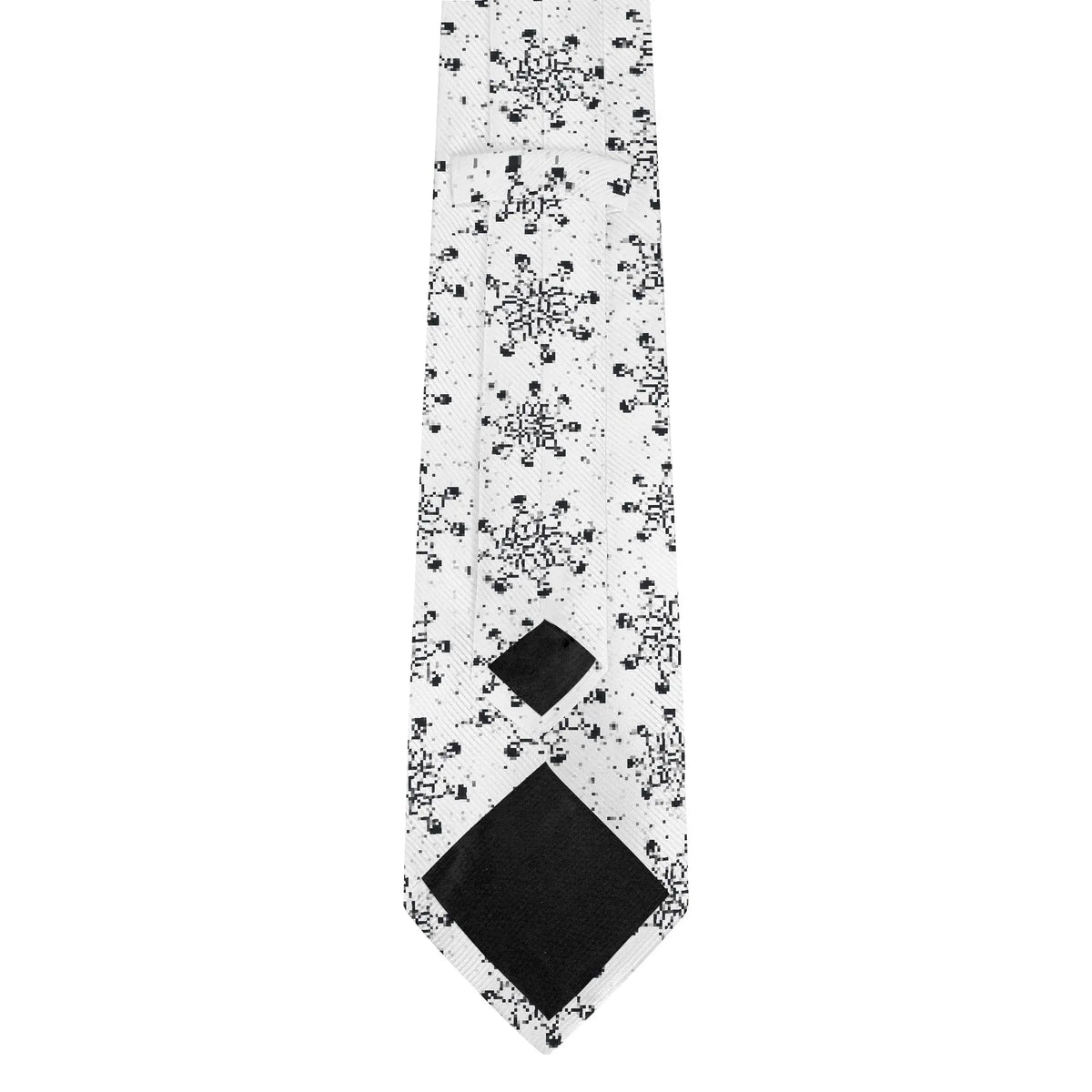 schwarze-schneeflocken-krawatte-krawatte-jlr-design-jlr-design-de-4 - JLR Design