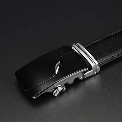 schwarzer-gurtel-mit-ratschenschnalle-und-edlem-design-gurtel-jlr-design-3 - JLR Design