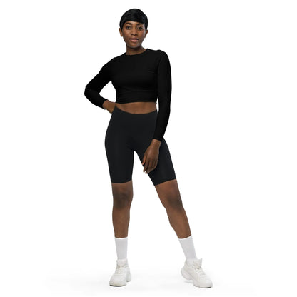 schwarzes-long-sleeve-damen-crop-top-long-sleeve-crop-top-jlr-design-2 - JLR Design