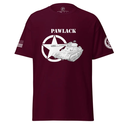 schwerer-amerikanischer-panzer-pawlack-t-shirt-sw-t-shirt-jlr-design-7 - JLR Design