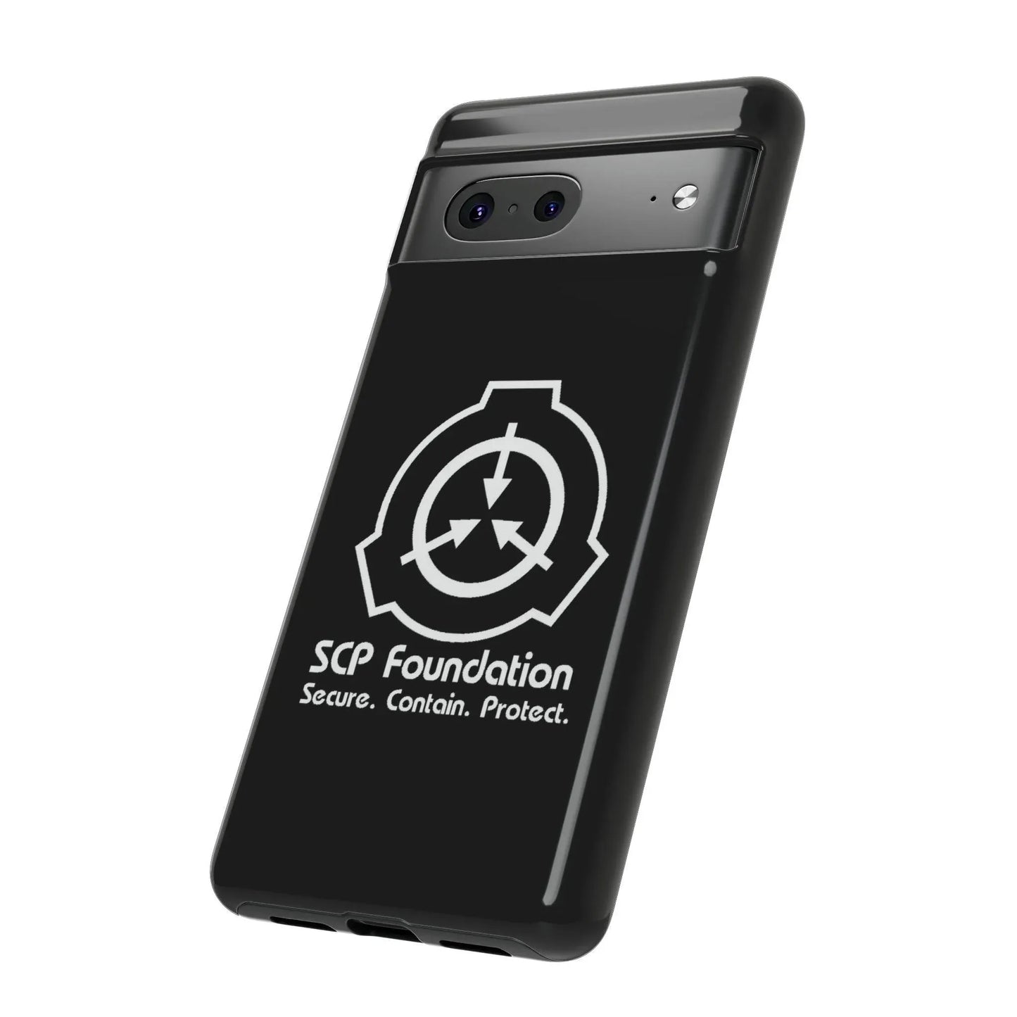 scp-foundation-schwarz-handyhulle-google-pixel-2-3-4-5-6-7-8-9-a-xl-pro-5g-phone-case-jlr-design-1 - JLR Design