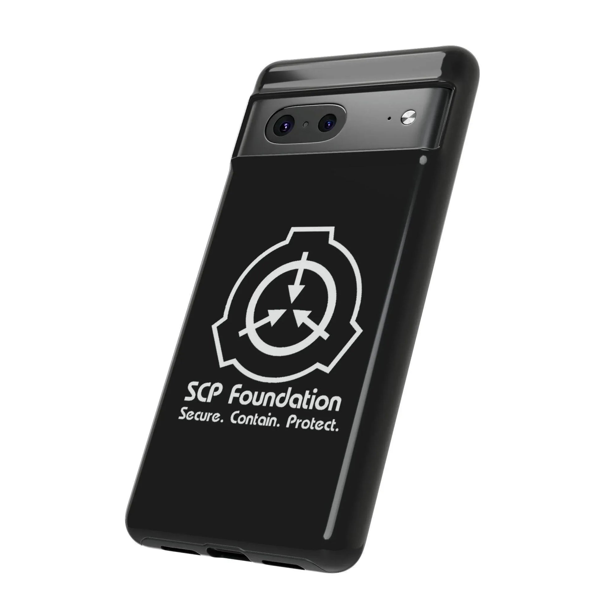 scp-foundation-schwarz-handyhulle-google-pixel-2-3-4-5-6-7-8-9-a-xl-pro-5g-phone-case-jlr-design-1 - JLR Design
