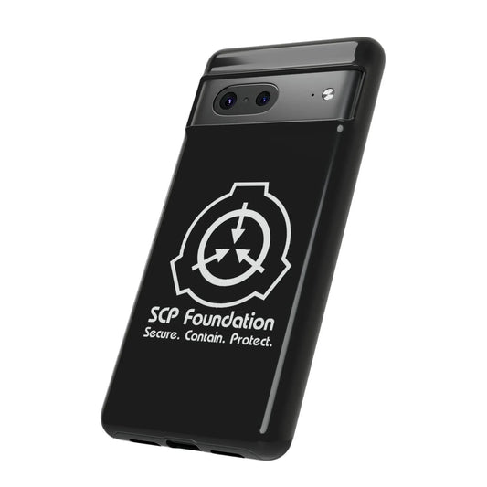 scp-foundation-schwarz-handyhulle-google-pixel-2-3-4-5-6-7-8-9-a-xl-pro-5g-phone-case-jlr-design-1 - JLR Design