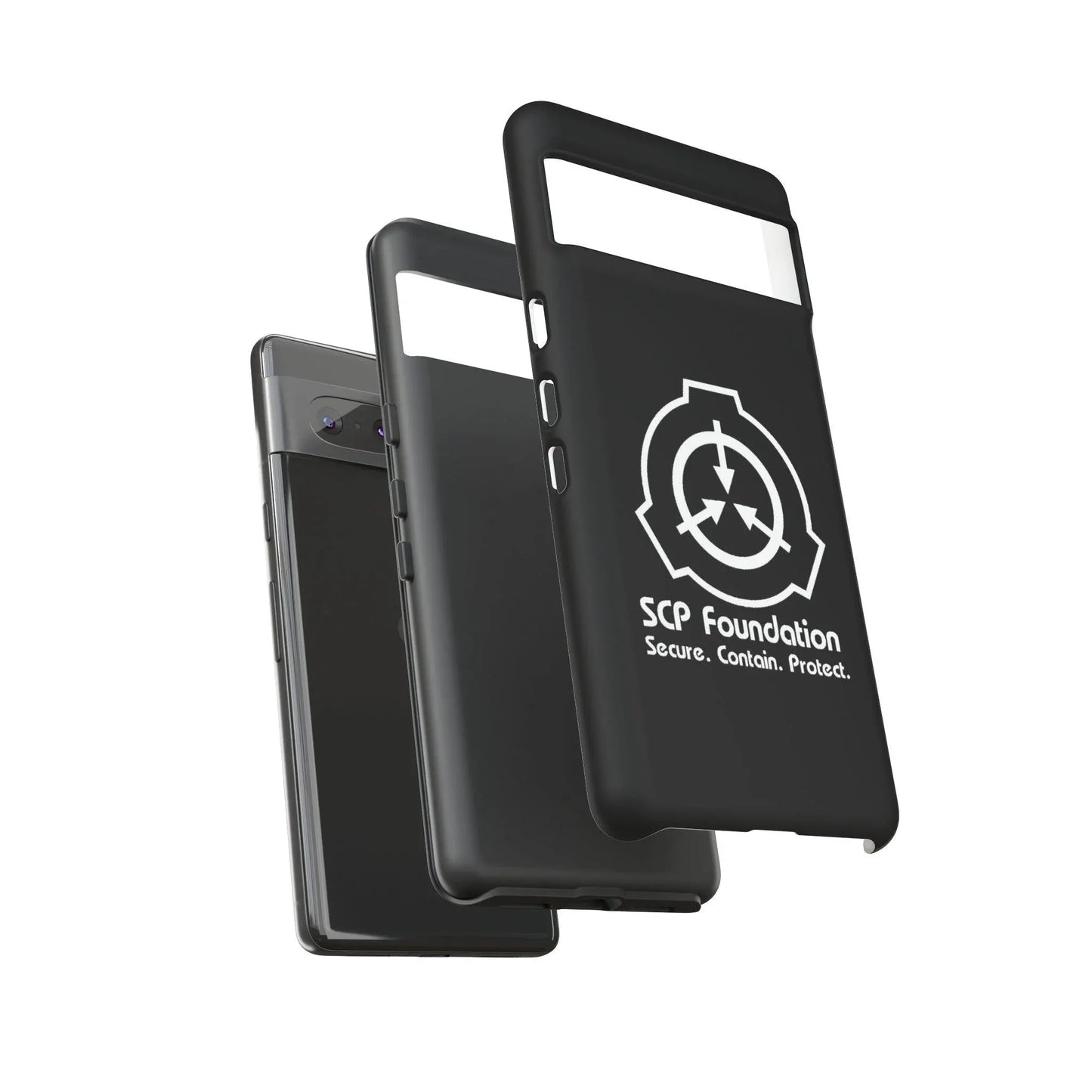 scp-foundation-schwarz-handyhulle-google-pixel-2-3-4-5-6-7-8-9-a-xl-pro-5g-phone-case-jlr-design-10 - JLR Design