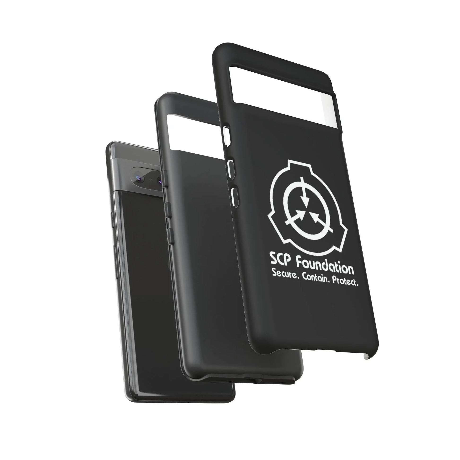 scp-foundation-schwarz-handyhulle-google-pixel-2-3-4-5-6-7-8-9-a-xl-pro-5g-phone-case-jlr-design-10 - JLR Design