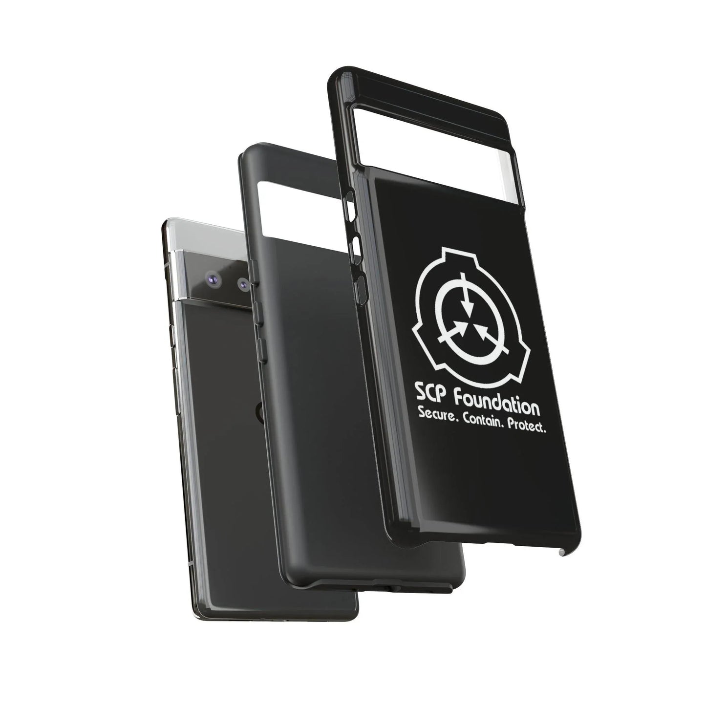 scp-foundation-schwarz-handyhulle-google-pixel-2-3-4-5-6-7-8-9-a-xl-pro-5g-phone-case-jlr-design-13 - JLR Design