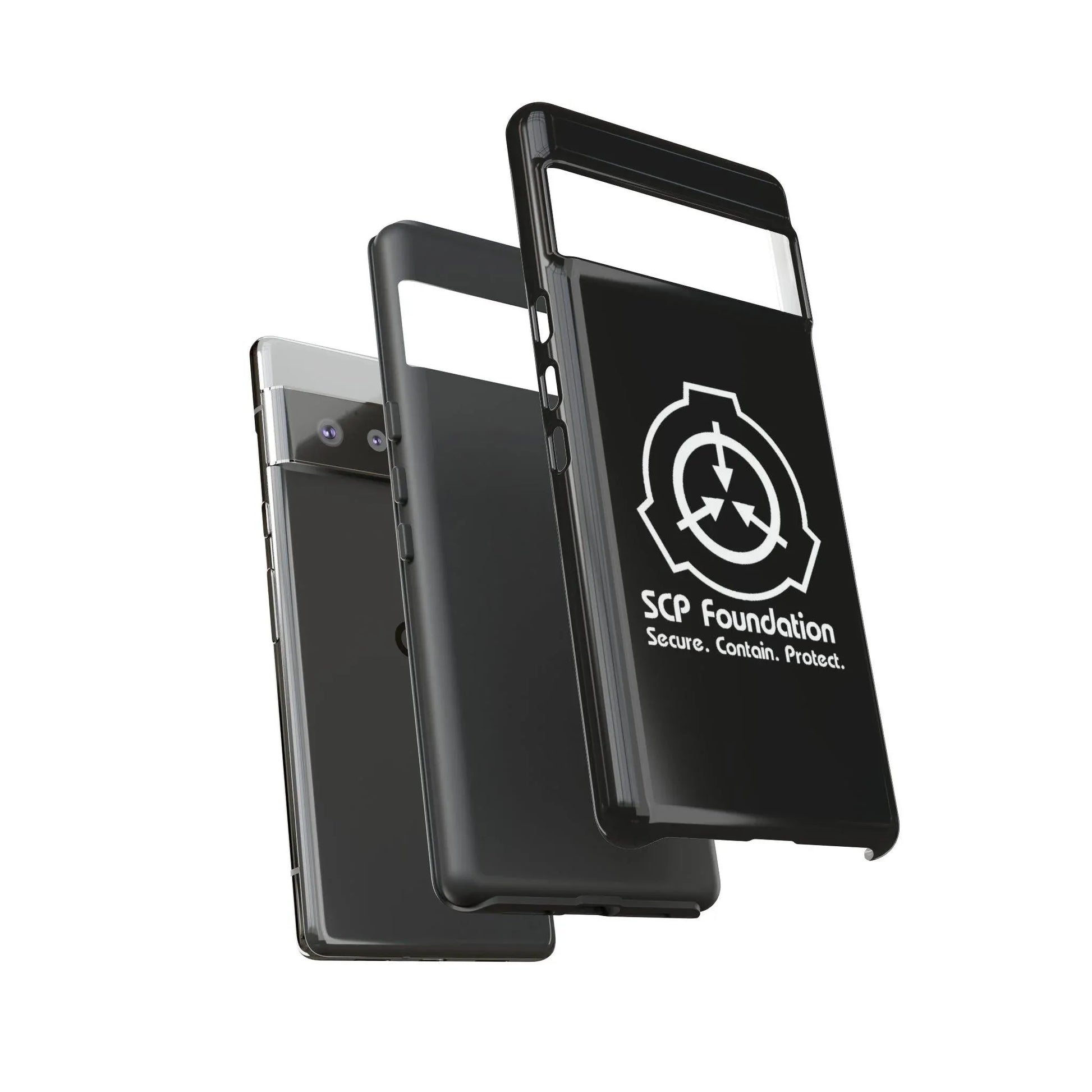 scp-foundation-schwarz-handyhulle-google-pixel-2-3-4-5-6-7-8-9-a-xl-pro-5g-phone-case-jlr-design-13 - JLR Design