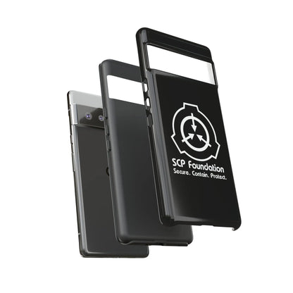 scp-foundation-schwarz-handyhulle-google-pixel-2-3-4-5-6-7-8-9-a-xl-pro-5g-phone-case-jlr-design-13 - JLR Design
