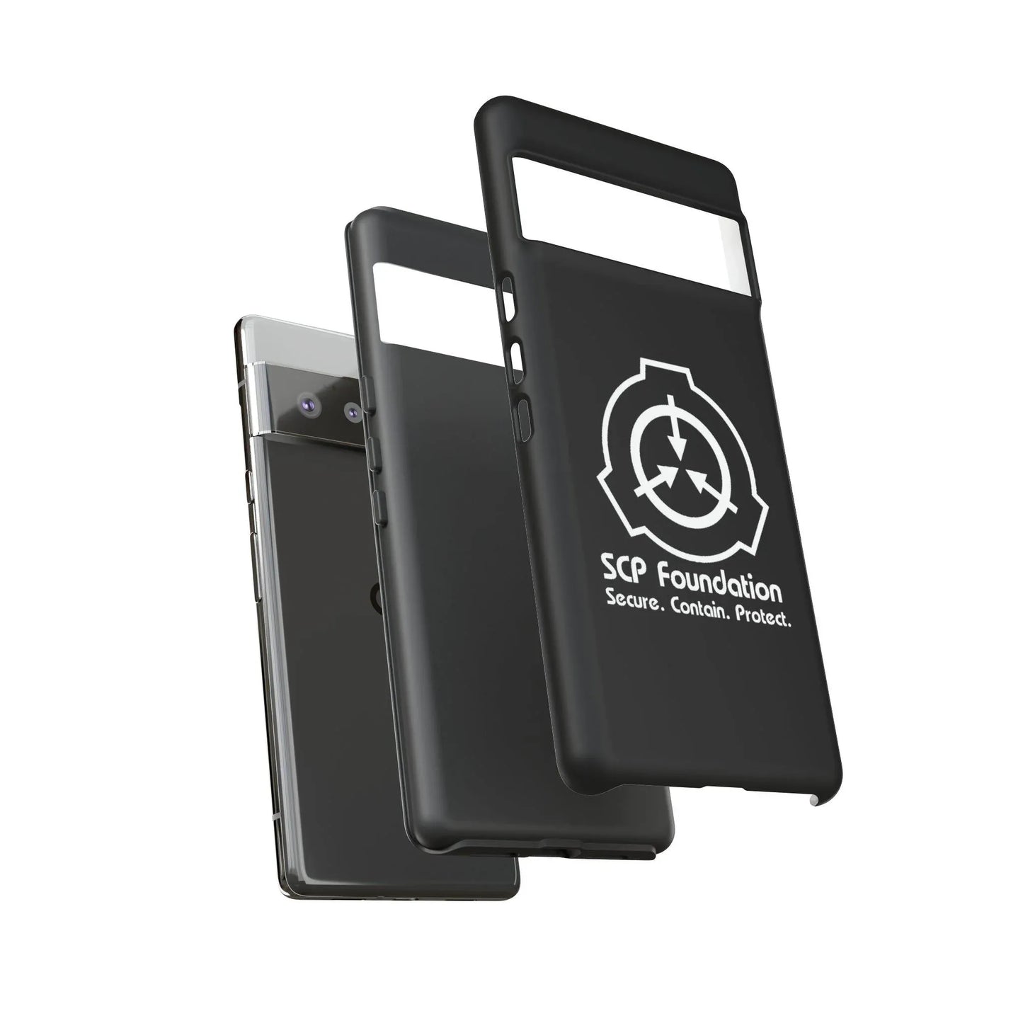 scp-foundation-schwarz-handyhulle-google-pixel-2-3-4-5-6-7-8-9-a-xl-pro-5g-phone-case-jlr-design-16 - JLR Design