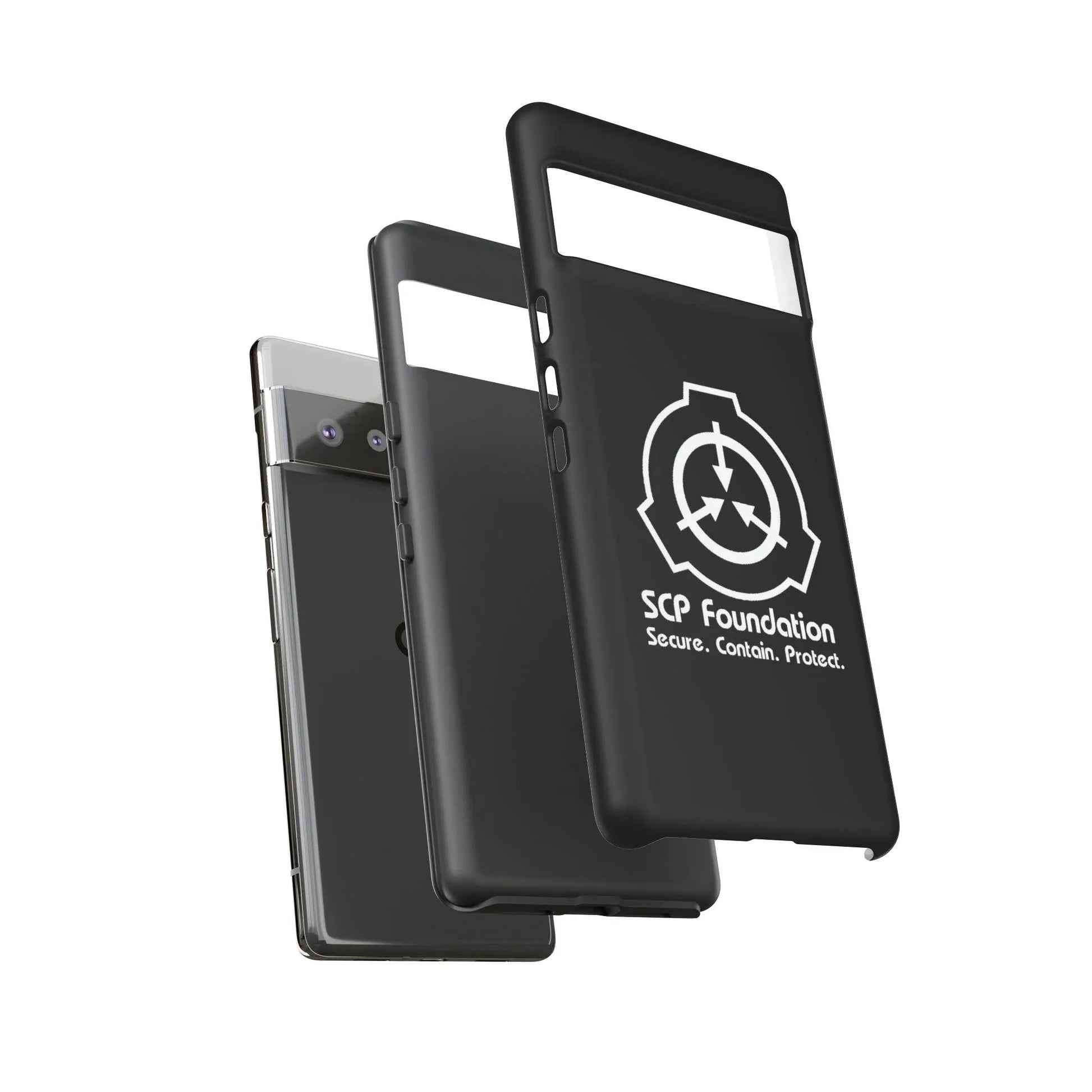 scp-foundation-schwarz-handyhulle-google-pixel-2-3-4-5-6-7-8-9-a-xl-pro-5g-phone-case-jlr-design-16 - JLR Design