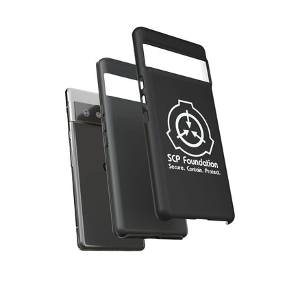 scp-foundation-schwarz-handyhulle-google-pixel-2-3-4-5-6-7-8-9-a-xl-pro-5g-phone-case-jlr-design-16 - JLR Design