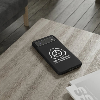 scp-foundation-schwarz-handyhulle-google-pixel-2-3-4-5-6-7-8-9-a-xl-pro-5g-phone-case-jlr-design-20 - JLR Design