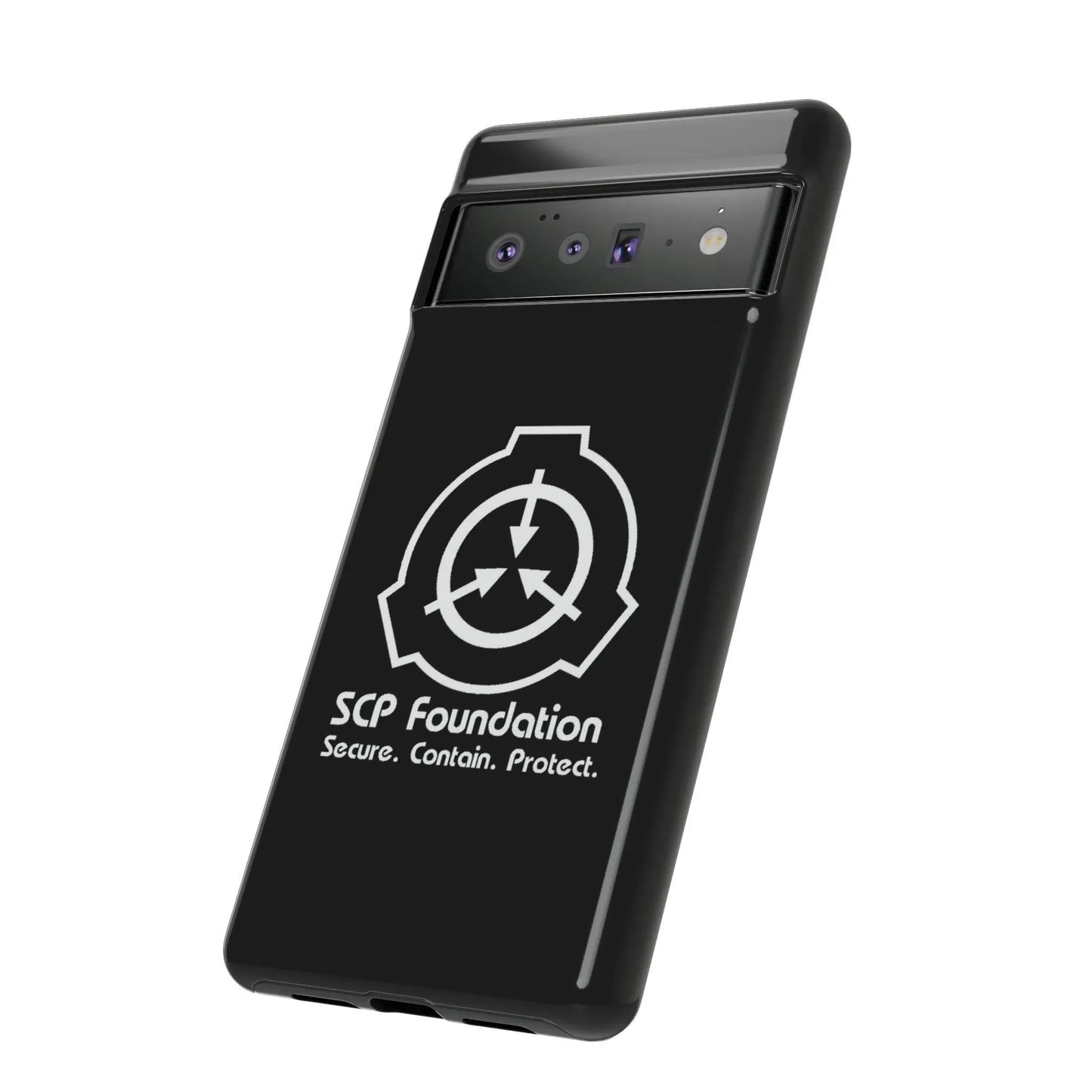 scp-foundation-schwarz-handyhulle-google-pixel-2-3-4-5-6-7-8-9-a-xl-pro-5g-phone-case-jlr-design-3 - JLR Design