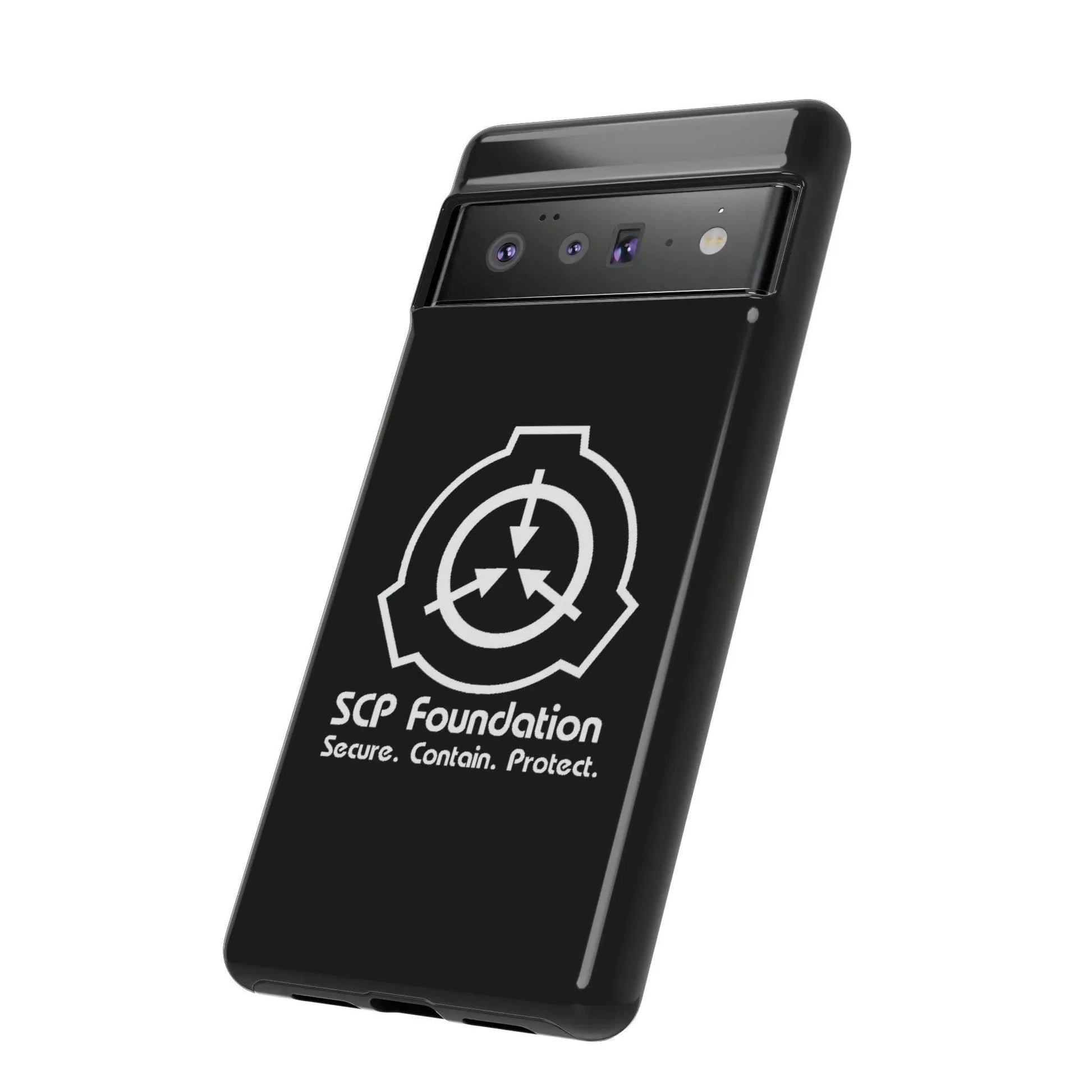 scp-foundation-schwarz-handyhulle-google-pixel-2-3-4-5-6-7-8-9-a-xl-pro-5g-phone-case-jlr-design-3 - JLR Design