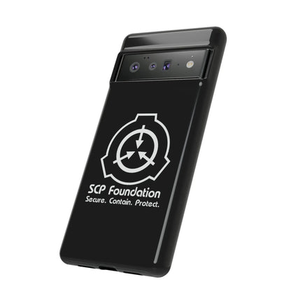 scp-foundation-schwarz-handyhulle-google-pixel-2-3-4-5-6-7-8-9-a-xl-pro-5g-phone-case-jlr-design-3 - JLR Design