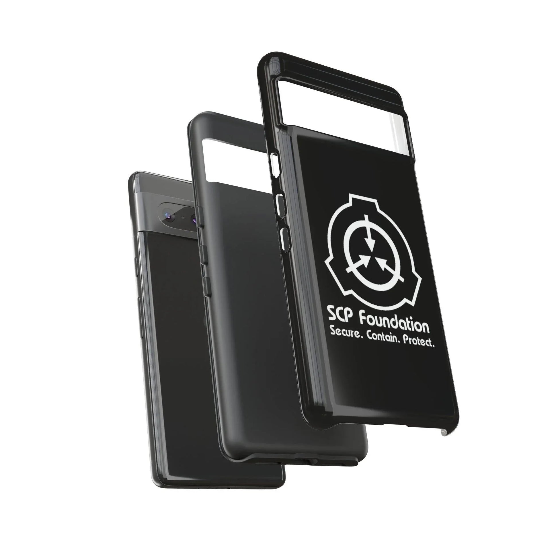 scp-foundation-schwarz-handyhulle-google-pixel-2-3-4-5-6-7-8-9-a-xl-pro-5g-phone-case-jlr-design-7 - JLR Design