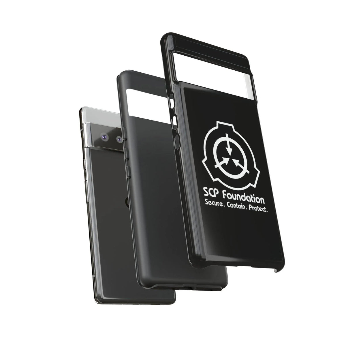 scp-foundation-schwarz-handyhulle-google-pixel-2-3-4-5-6-7-8-9-a-xl-pro-5g-phone-case-jlr-design-jlr-design-de-13 - JLR Design