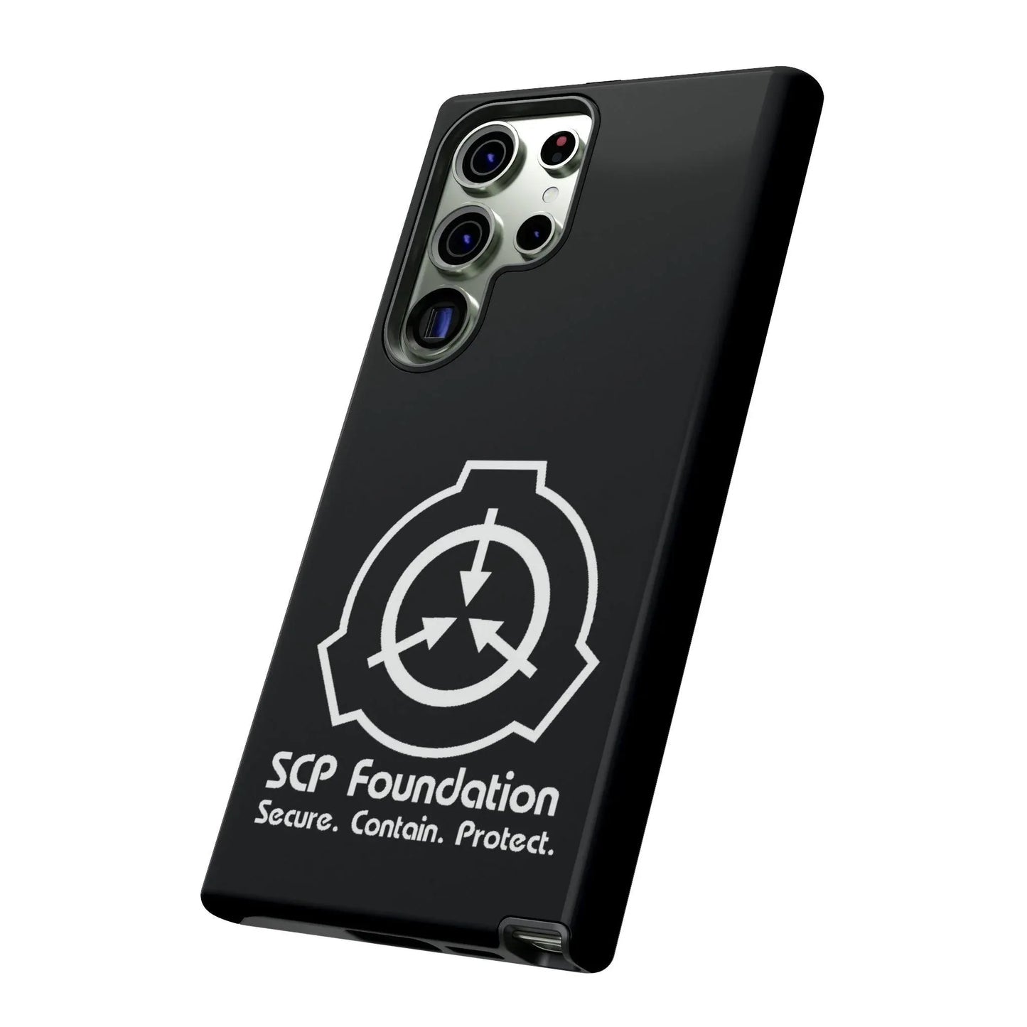 scp-foundation-schwarz-samsung-galaxy-cover-s21-s22-s23-s24-s25-plus-pro-ultra-phone-case-jlr-design-1 - JLR Design