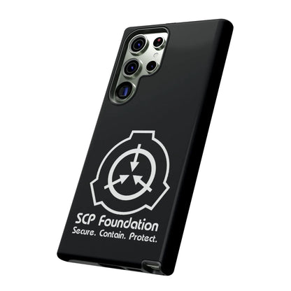 scp-foundation-schwarz-samsung-galaxy-cover-s21-s22-s23-s24-s25-plus-pro-ultra-phone-case-jlr-design-1 - JLR Design
