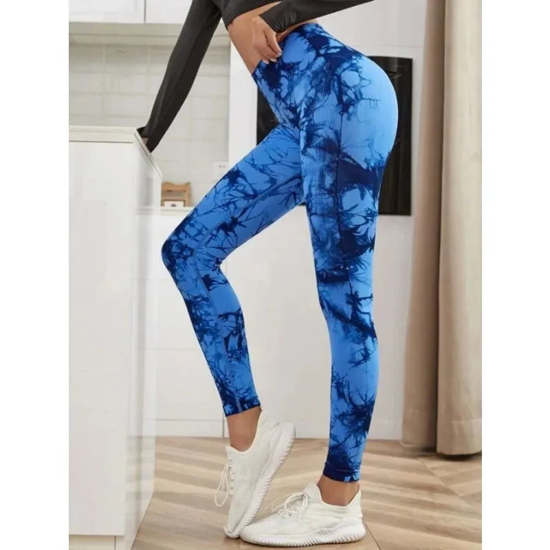 seamless-high-waist-leggings-fur-damen-tie-dye-figur-formend-elastisch-fur-fitness-yoga-and-laufen-yoga-leggings-jlr-design-4 - JLR Design