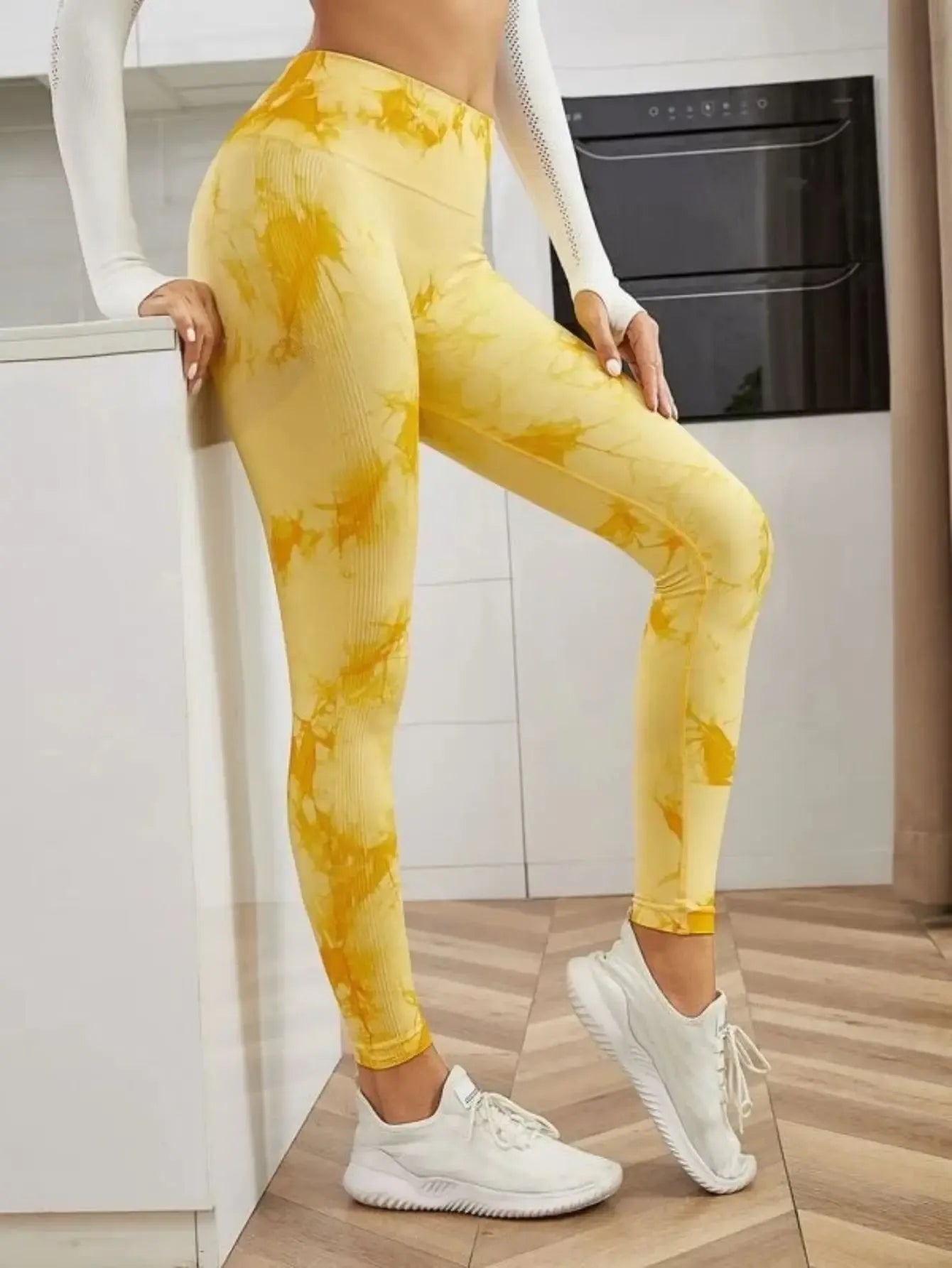 seamless-high-waist-leggings-fur-damen-tie-dye-figur-formend-elastisch-fur-fitness-yoga-and-laufen-yoga-leggings-jlr-design-7 - JLR Design