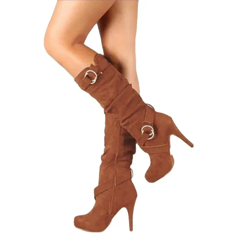 sexy-overknee-stiefel-mit-plateau-and-high-heel-retro-damen-winterstiefel-aus-baumwollstoff-stiefel-jlr-design-6 - JLR Design