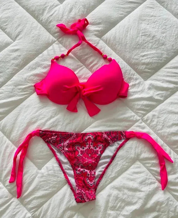 sexy-push-up-bikini-mit-schleifen-bikini-mit-schleife-jlr-design-32010 - JLR Design