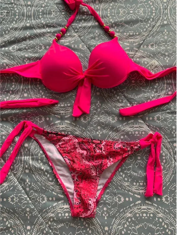sexy-push-up-bikini-mit-schleifen-bikini-mit-schleife-jlr-design-51202 - JLR Design