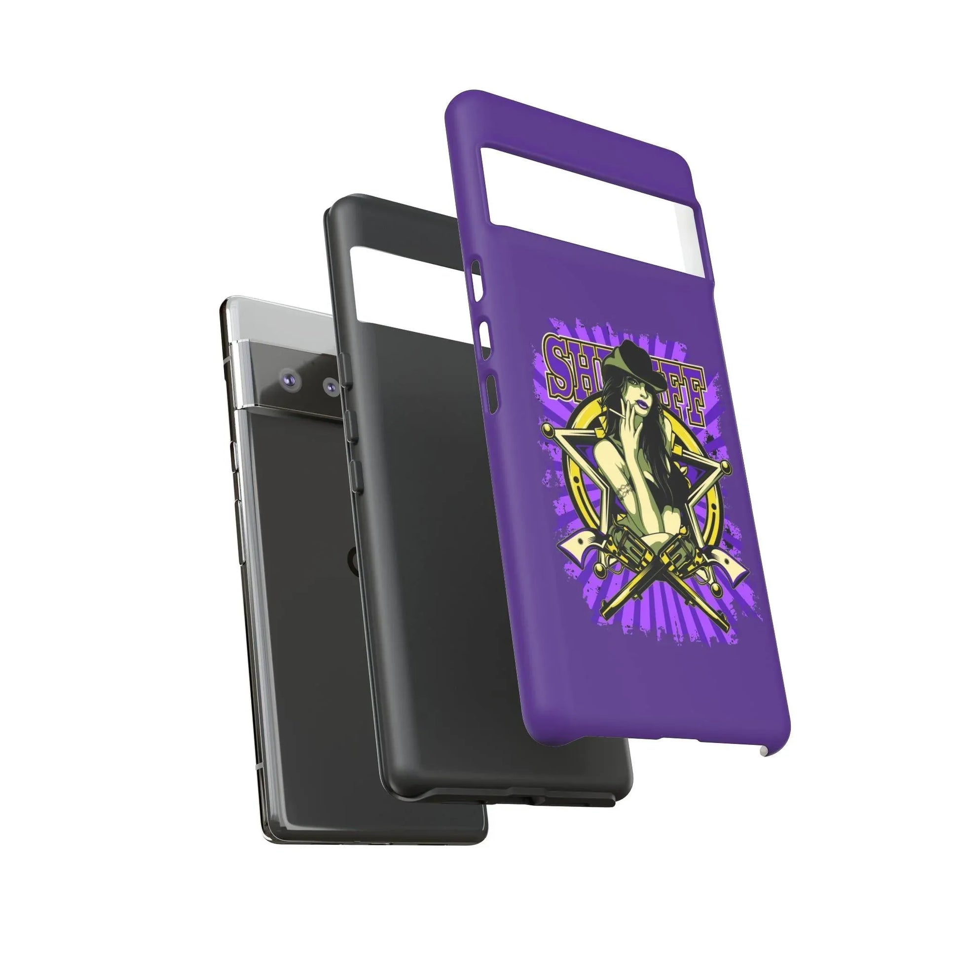 sheriff-handyhulle-google-pixel-2-3-4-5-6-7-8-9-a-xl-pro-5g-phone-case-jlr-design-16 - JLR Design