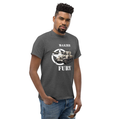 sherman-m4a3e8-fury-panzer-herren-t-shirt-t-shirt-jlr-design-25 - JLR Design