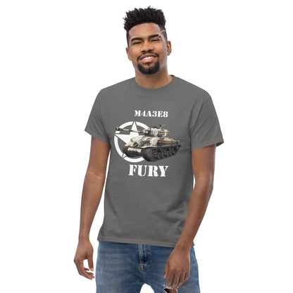 sherman-m4a3e8-fury-panzer-herren-t-shirt-t-shirt-jlr-design-27 - JLR Design