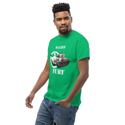 sherman-m4a3e8-fury-panzer-herren-t-shirt-t-shirt-jlr-design-35 - JLR Design