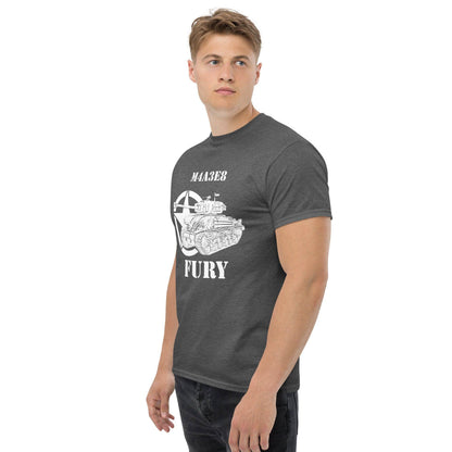 sherman-m4a3e8-fury-sw-herren-t-shirt-t-shirt-jlr-design-17 - JLR Design