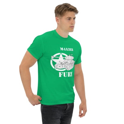 sherman-m4a3e8-fury-sw-herren-t-shirt-t-shirt-jlr-design-27 - JLR Design