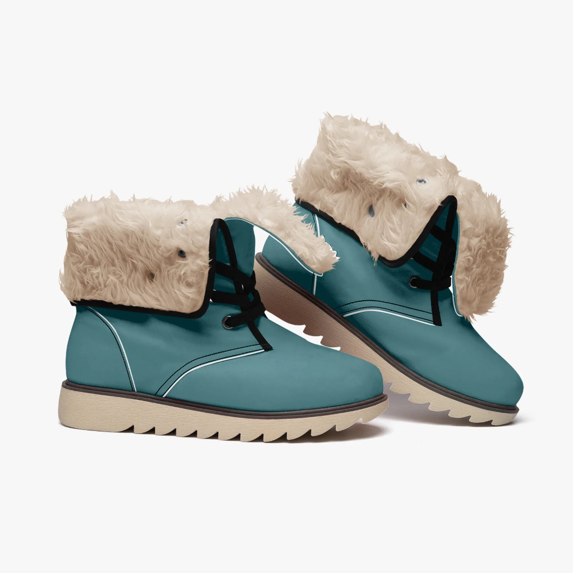 sherpa-blue-chic-boots-mit-pluschfutter-stiefel-jlr-design-4 - JLR Design