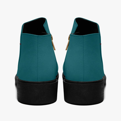 sherpa-blue-elegante-reissverschluss-stiefeletten-stiefeletten-jlr-design-2 - JLR Design