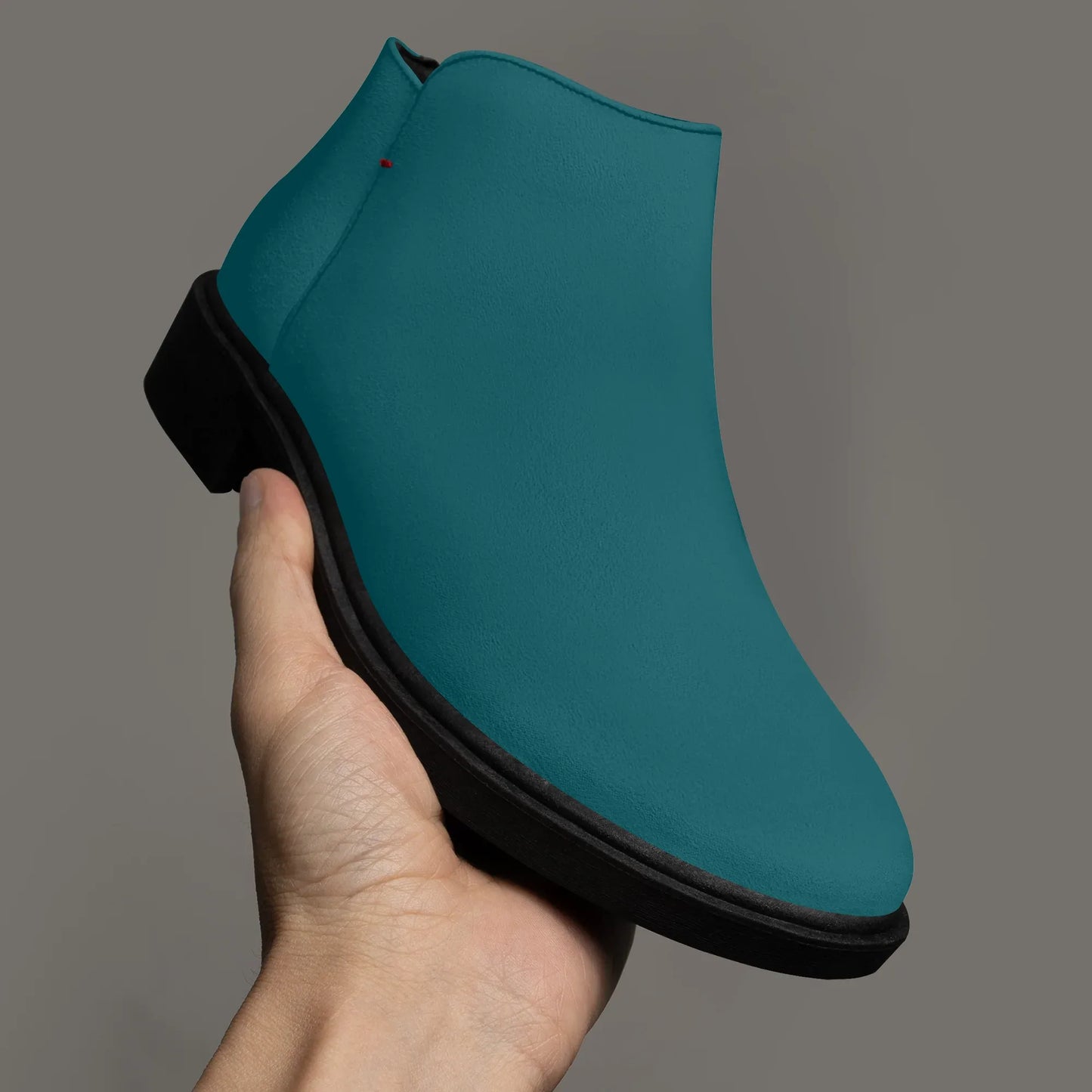 sherpa-blue-elegante-reissverschluss-stiefeletten-stiefeletten-jlr-design-3 - JLR Design
