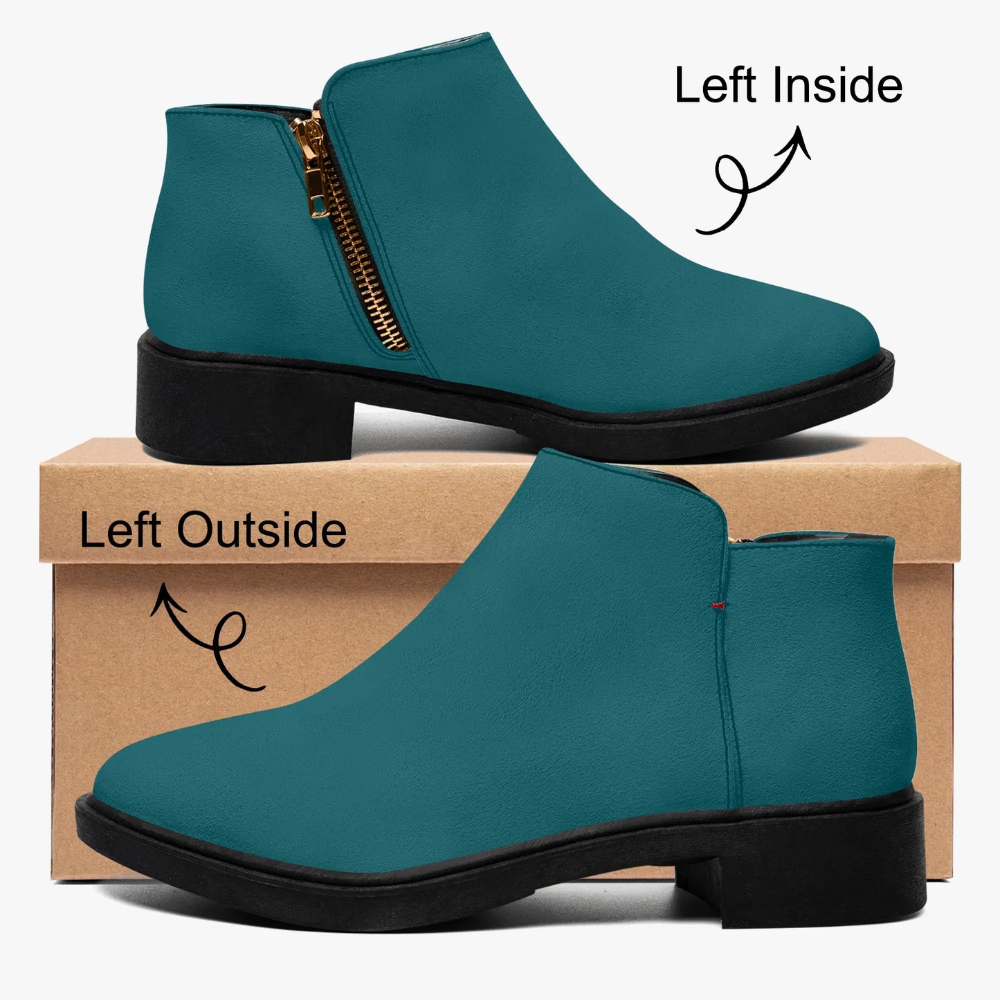 sherpa-blue-elegante-reissverschluss-stiefeletten-stiefeletten-jlr-design-4 - JLR Design