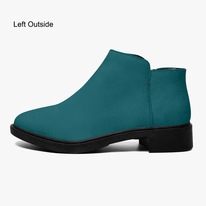 sherpa-blue-elegante-reissverschluss-stiefeletten-stiefeletten-jlr-design-5 - JLR Design
