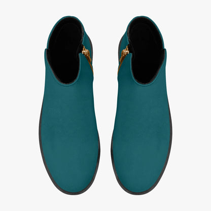sherpa-blue-elegante-reissverschluss-stiefeletten-stiefeletten-jlr-design-7 - JLR Design