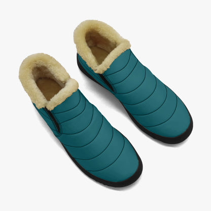 sherpa-blue-faux-fur-slipper-slipper-jlr-design-2 - JLR Design