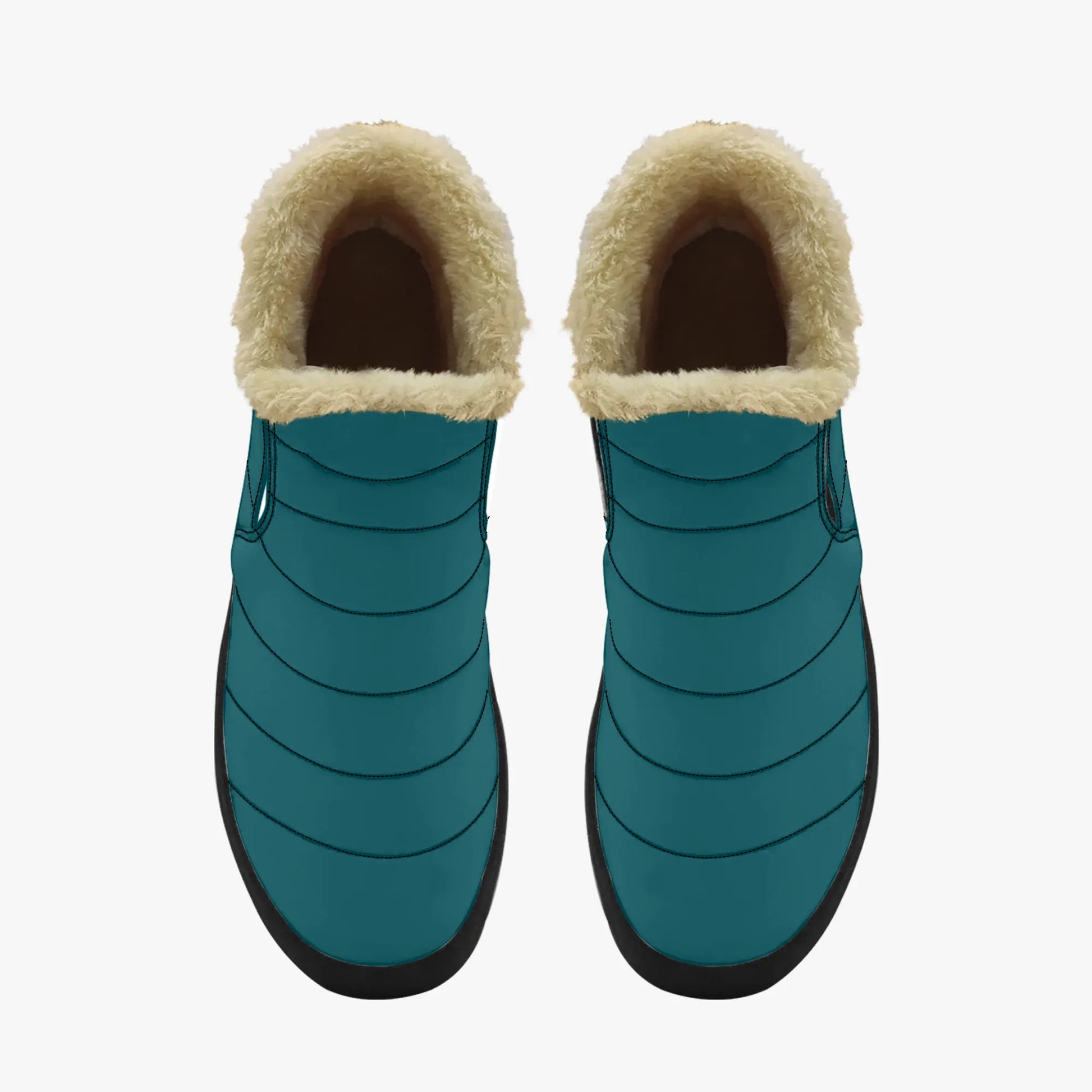 sherpa-blue-faux-fur-slipper-slipper-jlr-design-5 - JLR Design