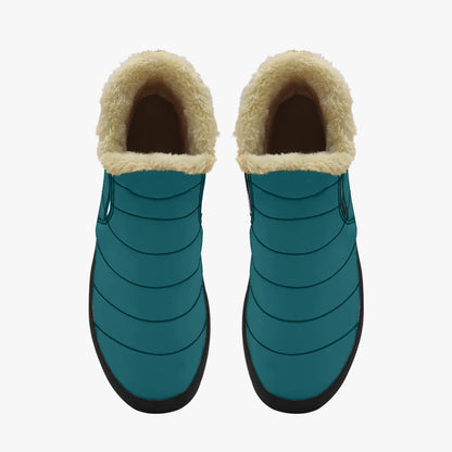 sherpa-blue-faux-fur-slipper-slipper-jlr-design-5 - JLR Design