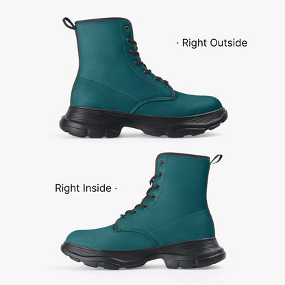 sherpa-blue-leather-chunky-boots-boots-jlr-design-4 - JLR Design
