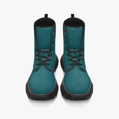 sherpa-blue-leather-chunky-boots-boots-jlr-design-5 - JLR Design