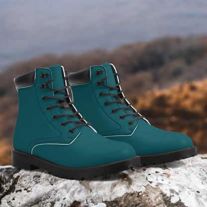sherpa-blue-leder-boots-or-stylische-und-warme-winterstiefel-boots-jlr-design-2 - JLR Design
