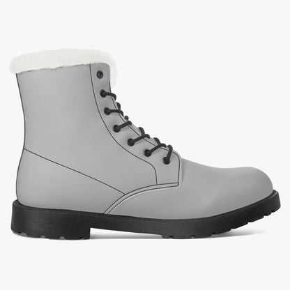 silber-faux-fur-leder-boots-boots-jlr-design-8 - JLR Design